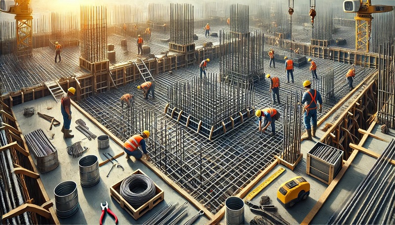 آرماتوربندی در تاسیسات کلید استحکام و دوام سازه&zwnj;ها