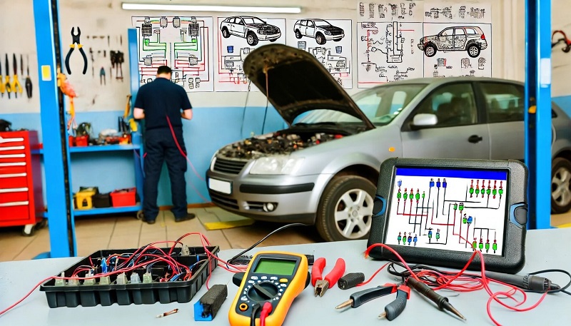 سیستم برق خودرو از باتری تا پیشرانه&zwnj;های برقی