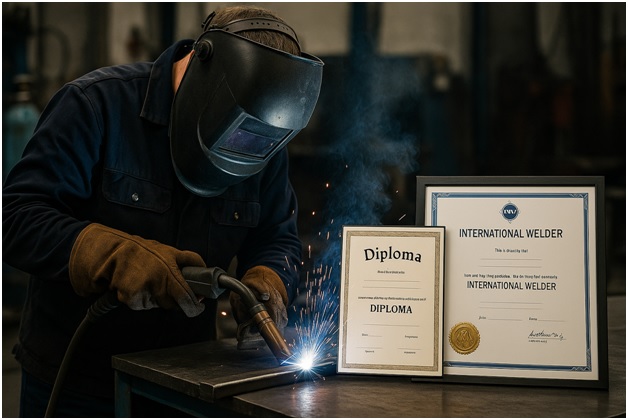 مدرک جوشکاری
