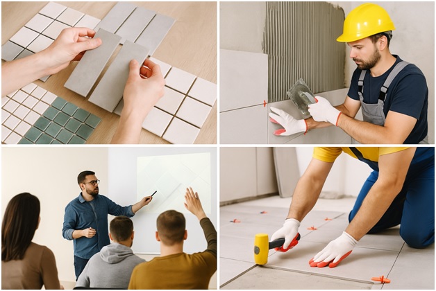 کاشی کاری حرفه ای